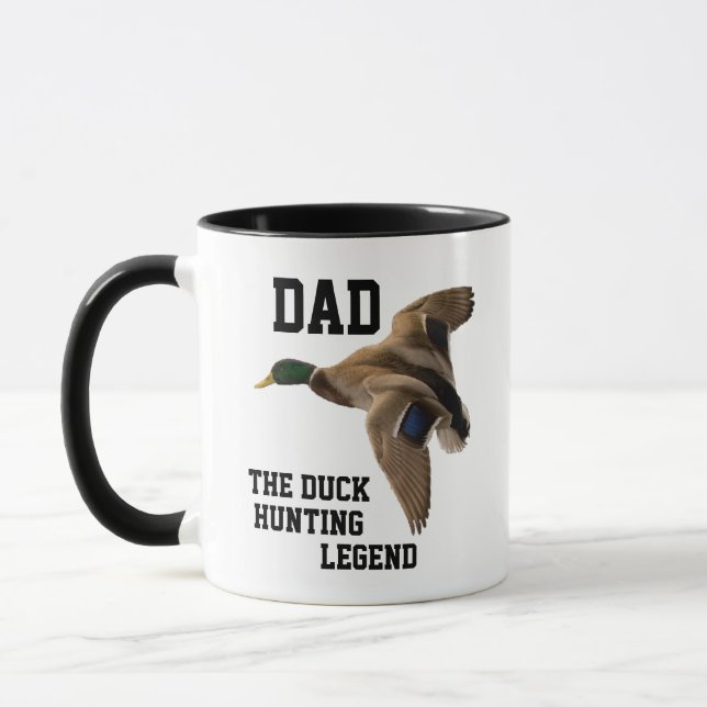 Taza El día de padre del pato silvestre de la leyenda (Izquierda)