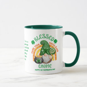Taza El Día de San Patricio bendijo al gobernador irlan