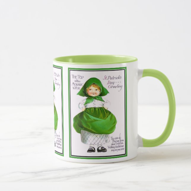 Taza El Día de San Patricio por encima de la mañana par (Derecha)