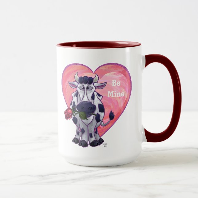 Taza El día de San Valentín de vaca (Derecha)