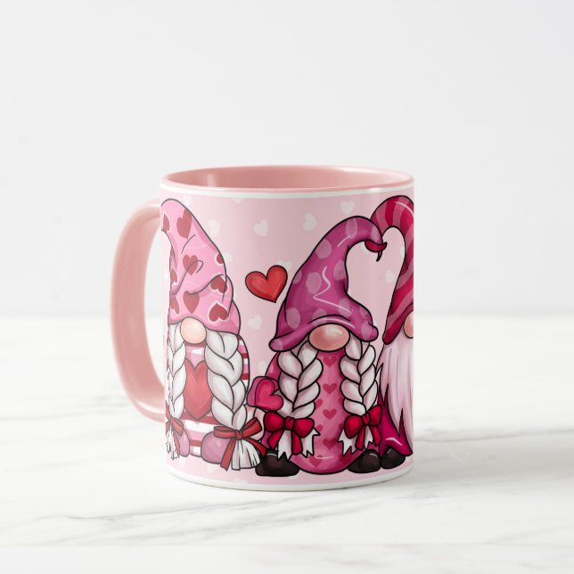 Taza El día de San Valentín Gnome Mug (Anverso izquierdo)