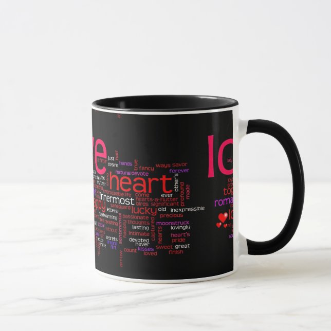 Taza El día de San Valentín love mug (Derecha)