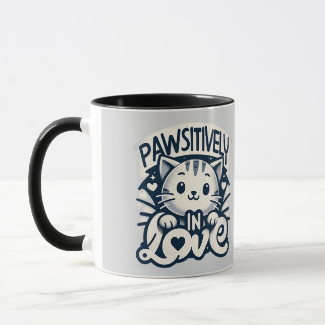 Taza El día de San Valentín - Pawisamente En Amor (Izquierda)