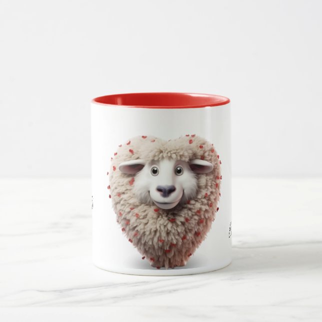 Taza El día de San Valentín personalizado (Centro)