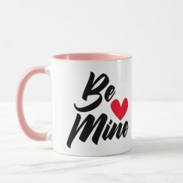 Taza El día de San Valentín Sé Mío...del perro