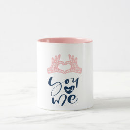 Taza El día de San Valentín Tú Y Yo