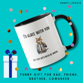 Taza El día del padre sarcástico papá amigo coworker di