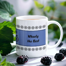 Taza El Día del Padres: texto gracioso del ciclista per