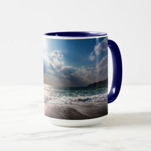 Taza El día pasado en la playa