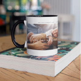 Taza El Día Que Conocí A Mi Papá Foto Primer Día Del Pa