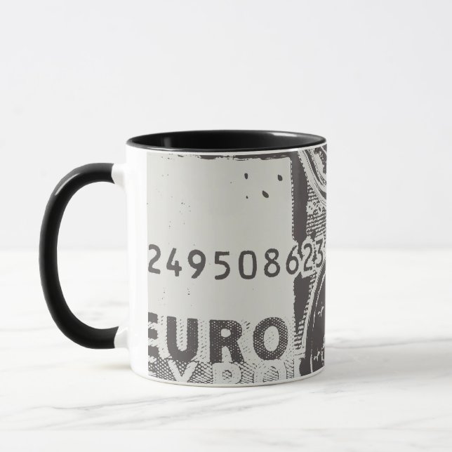 Taza El dinero hace que el mundo gire (Izquierda)