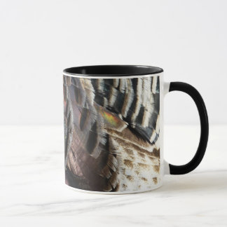 Taza El diseño de la naturaleza abstracta de las plumas