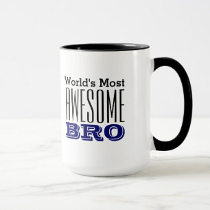 Taza El diseño MÁS IMPRESIONANTE del BRO-Texto del