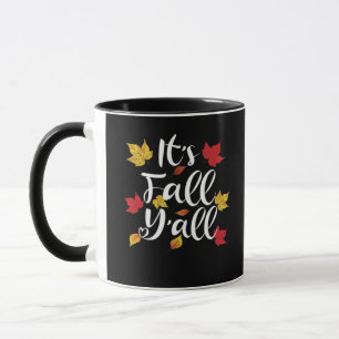 Taza El divertido estilo estético otoñal de otoño