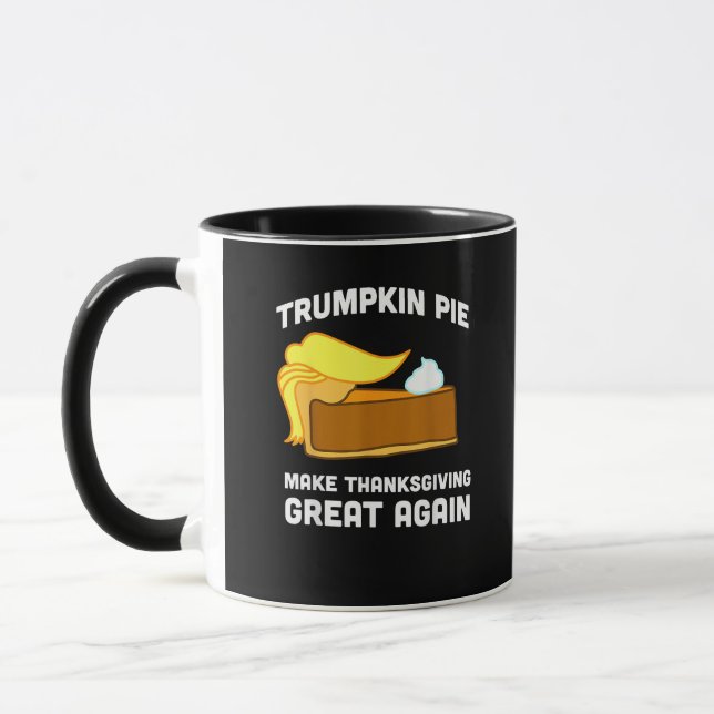 Taza El divertido muelle de Trumpkin de Shirt hace del  (Izquierda)