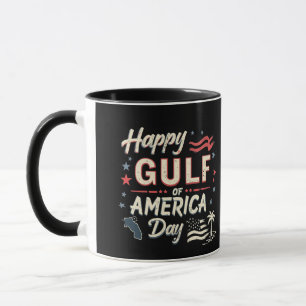 Taza El divertido patriótico del Golfo de Estados Unido