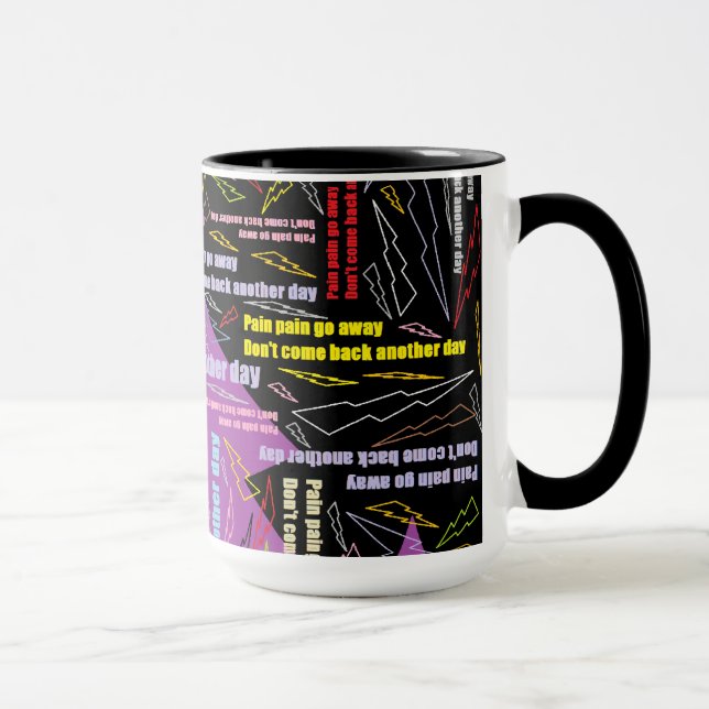 Taza El dolor del dolor sale (Derecha)