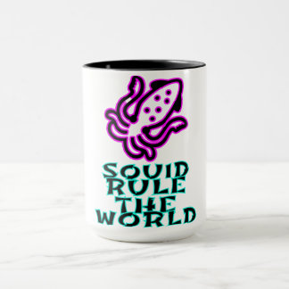 Taza el dominio del calamar en el mundo