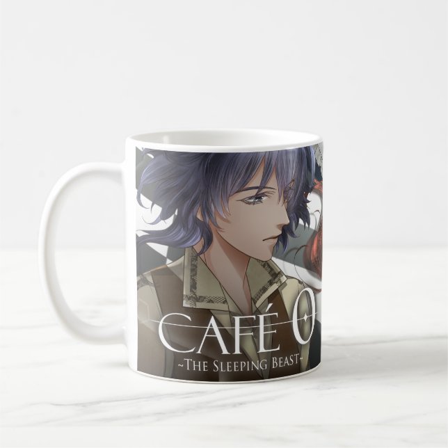 Taza el dormir Beast~ del ~The del CAFÉ 0 (Noir y (Izquierda)