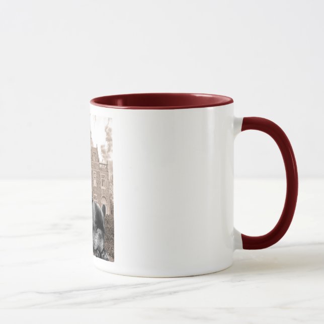 Taza el dormir de los bulldoges franceses (Derecha)