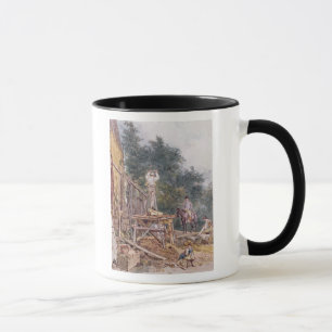 Taza El Dr. Monro que examina sus establos