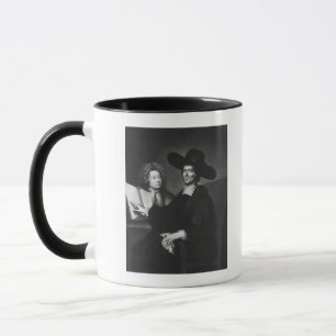Taza El Dr. Richard Busby grabada por James Masson