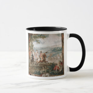Taza El duque de Marlborough examina a sus tropas