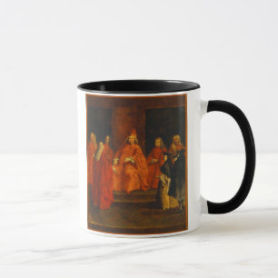Taza El dux Grimani en su trono