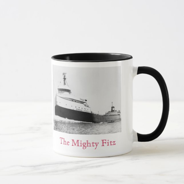 Taza El Edmund Fitzgerald - El Poderoso Fitz (Derecha)