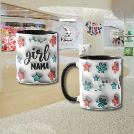 Taza El "efecto 3D" del Día de la Madre