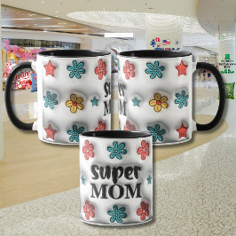 Taza El "efecto 3D" del Día de la Madre