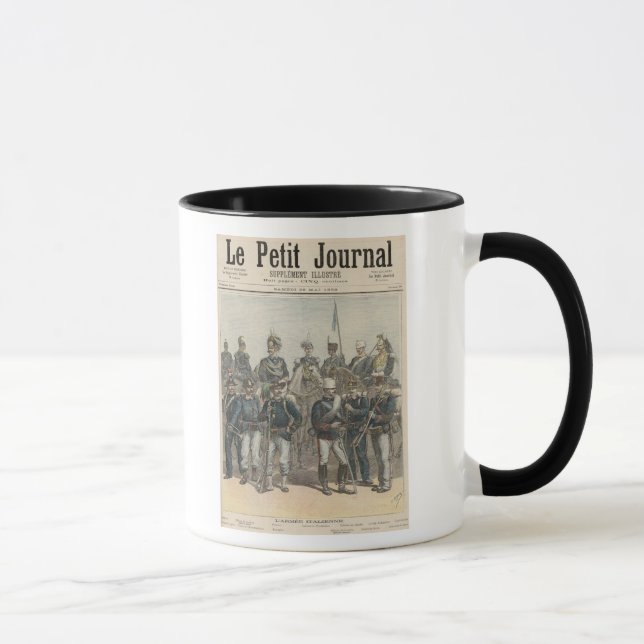 Taza El ejército italiano (Derecha)