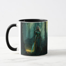 Taza El elfo guardián del reino encantado