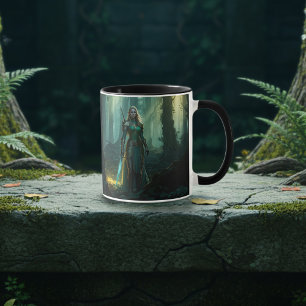 Taza El elfo guardián del reino encantado