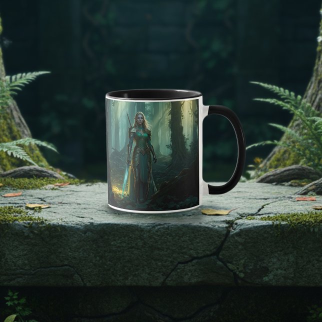 Taza El elfo guardián del reino encantado (Subido por el creador)