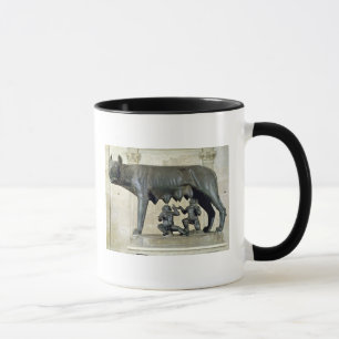 Taza El Ella-Lobo de Capitoline