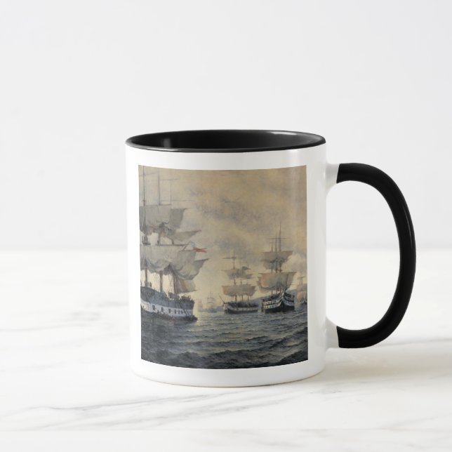 Taza El embarque de la expedición de liberación del PE (Derecha)