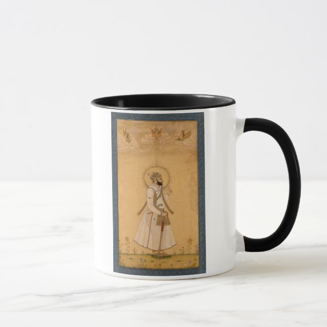 Taza El emperador Farrukhsiyar (1683-1719) del Larg (Derecha)