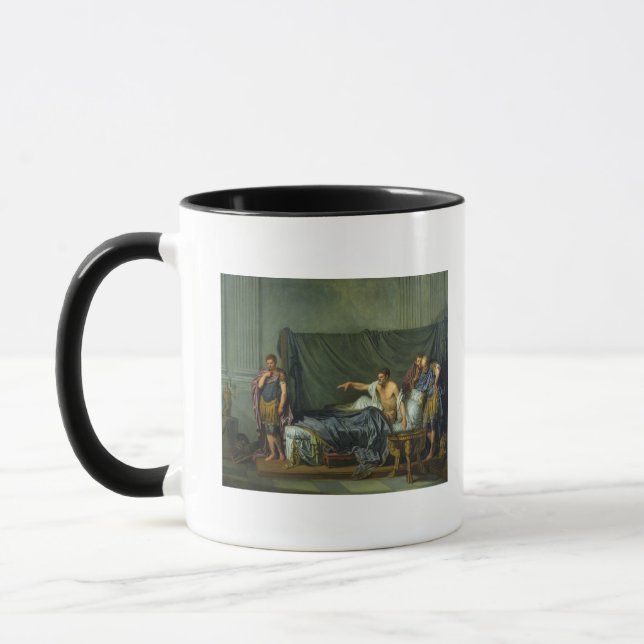 Taza El emperador Severus que reprende a su hijo (Izquierda)