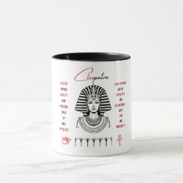 Taza El encanto eterno de Cleopatra faraónico