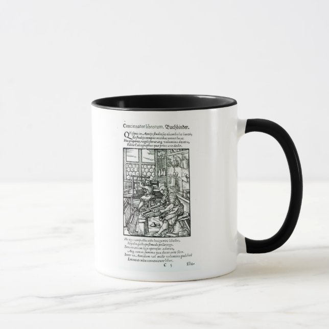 Taza El encuadernador, publicado por Hartman Schopper (Derecha)
