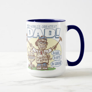 Taza El engranaje más grande del Bbq del día de padre