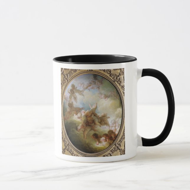 Taza El enjambre de los Cupids, c.1767 (Derecha)