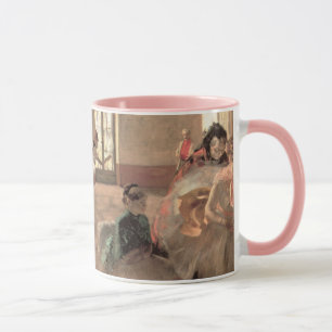 Taza El Ensayo de Edgar Degas, Arte de Ballet Antiguo