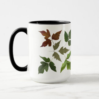 Taza El envenenamiento Ivy deja diseño de hojas botánic