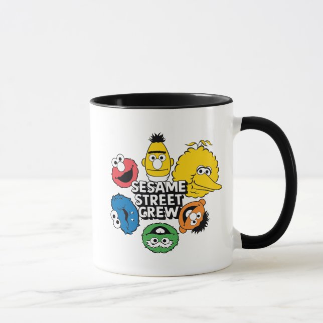 Taza El Equipo de la Calle Sésamo (Derecha)
