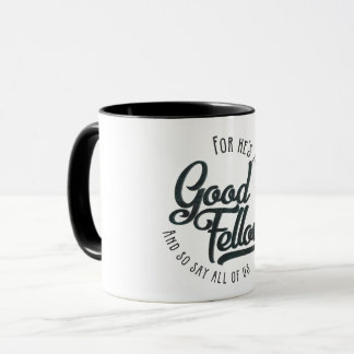 Taza Él es una buena persona alegre - asalte el regalo