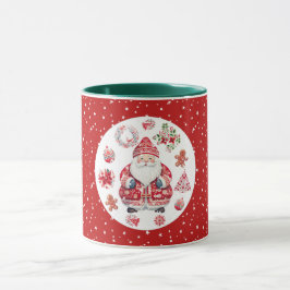 Taza El Escandinavo Santa Claus Red