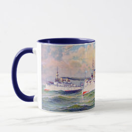 Taza "El escuadrón blanco" Marina de los Estados Unidos