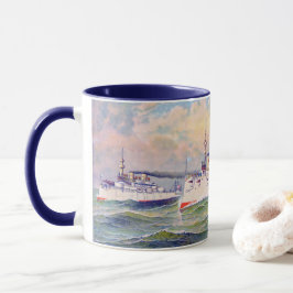 Taza "El escuadrón blanco" Marina de los Estados Unidos